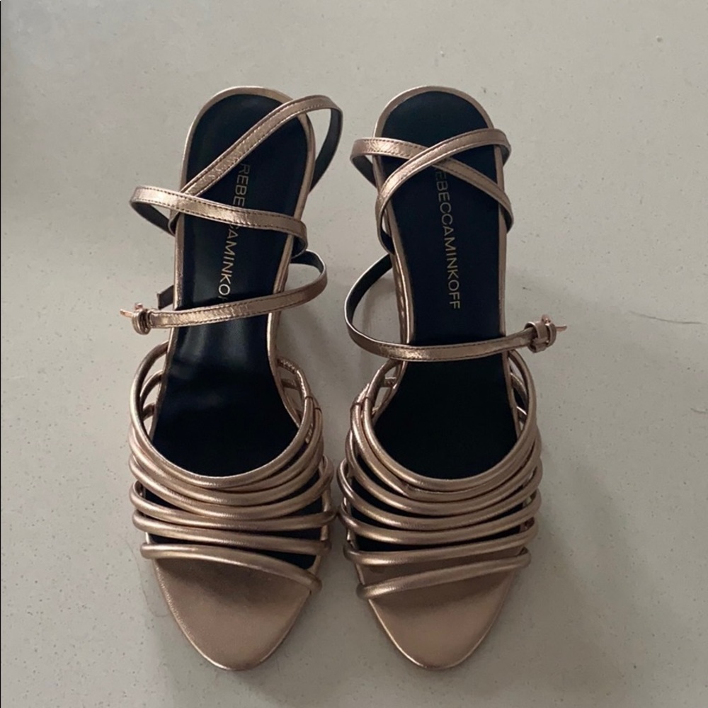 Rebecca Minkoff Metallic Wedge